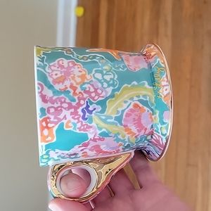 EUC Lilly Pulitzer ceramic mug (turquoise)